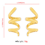 Women's Fashion Simple Alloy Spiral Personalized – Stylish Gifts — 3