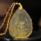 Kaiguang Topaz Gold God Of Wealth Pendant – Jewelry Gift Ideas — 3