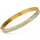 Stainless steel bracelet with diamonds – Jewelry Gift Ideas — 6