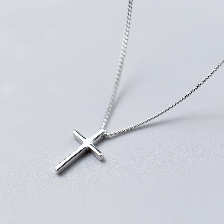 Cross clavicle necklace – Jewelry Gift Ideas — 1
