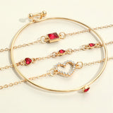 Light Luxury Square Gem Bracelet Female Fully – Jewelry Gift Ideas — 3