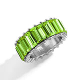 Colorful personality fashion geometric ring – Stylish Gifts — 8