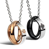Cross Love Titanium Steel Necklace – Jewelry Gift Ideas — 1