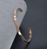 Fashion Pure Color C-type Titanium Steel Bracelet – Stylish Gifts — 6