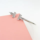 T-shaped diamond bracelet – Jewelry Gift Ideas — 5