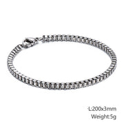 Titanium Steel Fashion Unisex Jewelry Bracelet – Jewelry Gift Ideas — 2