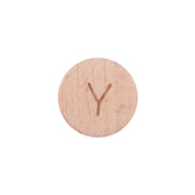 Round 26 English Letters Beech Bead DIY Pacifier Chain – Stylish Gifts — 20