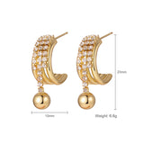 Earrings Frosted Shell Beads Solid Color – Gift Ideas — 5