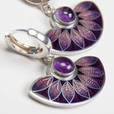 Sell Creative Colorful Purple Enamel Flowers – Thoughtful Gifts — 4