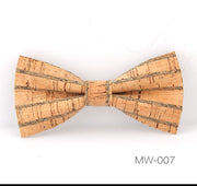 Men's casual party cork bow tie – Gifts for Him — 12