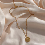 Stainless Steel Shell Sun Medal Sweater Chain – Small Gift Ideas — 4