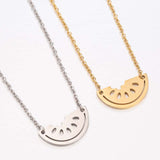 Women's Stainless Steel Watermelon Pendant – Jewelry Gift Ideas — 4