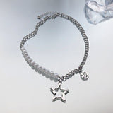 Korean Version Trend Pearl Stitching Star Beidou – Jewelry Gift Ideas — 1