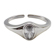 Heavy Industry Thickening Bolding 18K Gold Oval – Practical Gifts — 5