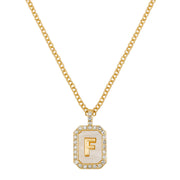 English Letter Fashion Commuter Diamond Necklace – Jewelry Gift Ideas — 10