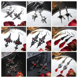 Locked Heart Lava Heart Dark Earrings – Unique Gift Ideas — 18