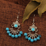 Bohemian Style Ethnic Style Earrings, Red Long Tassels – Stylish Gifts — 18