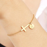 Round 26 Letters New Female Cross Bracelet Female – Jewelry Gift Ideas — 3