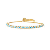 Women's Colored Oil Drop Eye Bracelet Adjustable – Jewelry Gift Ideas — 4
