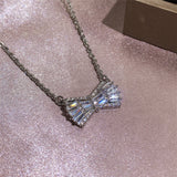 Fashion Women's Simple Bow Necklace – Jewelry Gift Ideas — 4