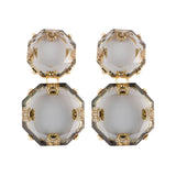Summer Bohemian Style Transparent Resin Earrings – Stylish Gifts — 6