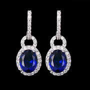 Luxury Women's Emerald Zircon Stud Earrings – Gifts for Her — 3