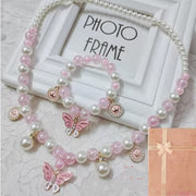 Children's Necklace Jewelry Pearl Bracelet Set – Jewelry Gift Ideas — 1
