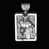 Devil's Skull Retro Marcasite Pendant – Jewelry Gift Ideas — 3