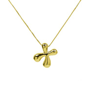 Brass Glossy Balloon English Letter Pendant – Jewelry Gift Ideas — 11