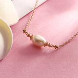 Silver Vintage Pearl Pendant Necklace Women's – Jewelry Gift Ideas — 5