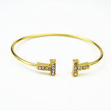 T-shaped diamond bracelet – Jewelry Gift Ideas — 8