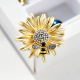 Bee daisy brooch – Jewelry Gift Ideas — 6