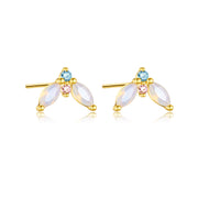 S925 Sterling Silver Temperamental Opal Petal – Special Occasion Gifts — 2