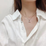 Mermaid Tail S925 Sterling Silver Necklace – Jewelry Gift Ideas — 2