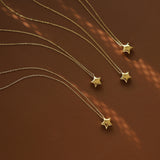 Lucky Star Simple Five-pointed Star Necklace – Jewelry Gift Ideas — 13