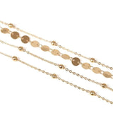 Copper sequin anklet – Holiday Gift Ideas — 8