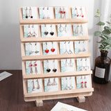 Log Earrings Cardboard Display Stand – Small Gift Ideas — 3