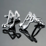 Brass Music Series Musical Instrument Note Cufflinks – Creative Gifts — 9
