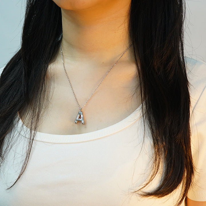 Fashion Letter Necklace Female Stainless Steel – Jewelry Gift Ideas — 1