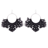 Tassel Earrings Handmade Weaving Ethnic Style – Stylish Gifts — 11