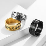 Titanium Steel Matte Brushed Ring Ring Men's – Gifts for Her — 2