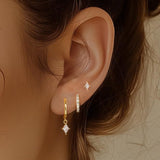 Brass Gold Plated European And American Inlaid Zircon – Stylish Gifts — 4