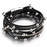 Multi-Layer Pu Leather Bracelet Women Fashion – Stylish Gifts — 6