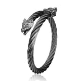 Titanium Steel Wire Bracelet Men's Hip Hop Punk – Jewelry Gift Ideas — 4