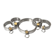 Stainless Steel Male Lock Five Piece Set – Gifts for Him — 4