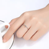S925 sterling silver gemstone ring – Thoughtful Gifts — 5