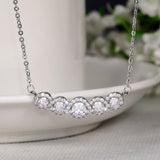 Elegant Beating Heart Five Round Pendant Necklace – Jewelry Gift Ideas — 1