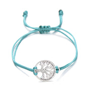 Hand-woven Red Rope Tree of Life Bracelet – Jewelry Gift Ideas — 1