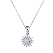 Smart Sunflower Zircon Clavicular Chain Korean Version – Tech Gifts — 2