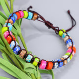 Hand-Woven Bracelet Colorful Emperor Stone – Jewelry Gift Ideas — 5